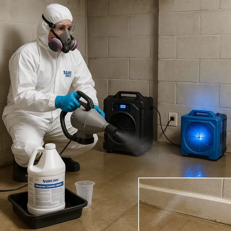 Sanitization and Odor Removal process in Dunlap, TN