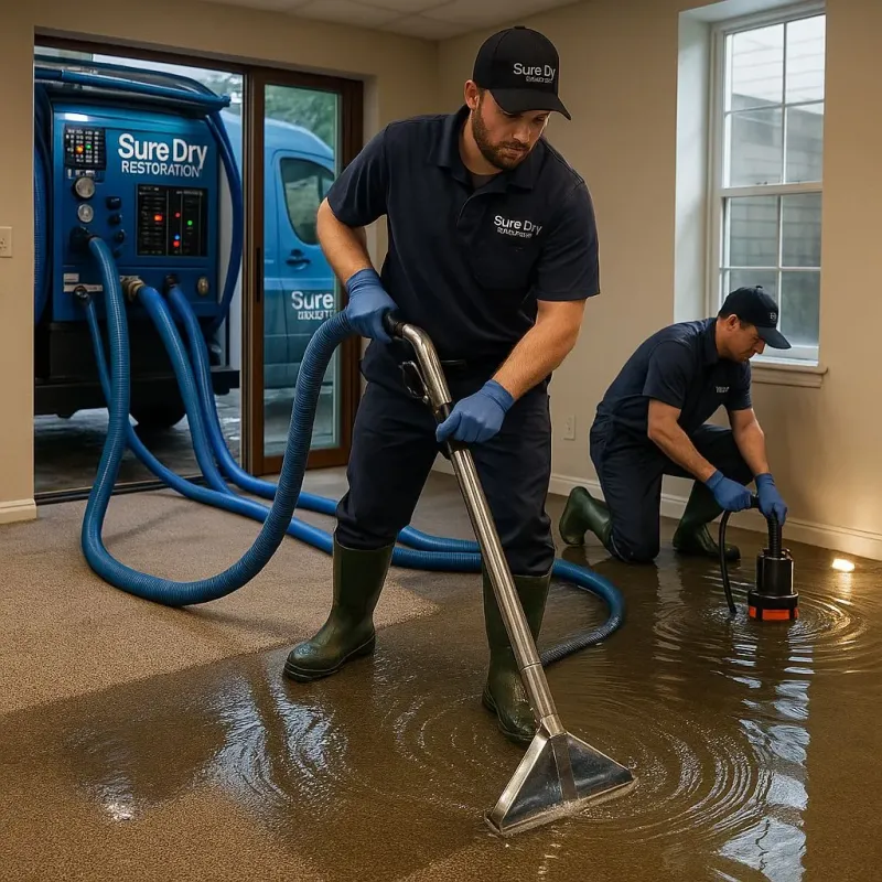 Water Extraction and Removal process in Dunlap, TN